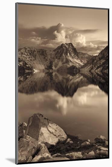 Sawtooth Lake Sepia-Alan Majchrowicz-Mounted Photographic Print