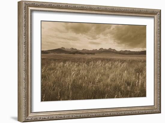 Sawtooth Mountains Idaho II Dark-Alan Majchrowicz-Framed Art Print