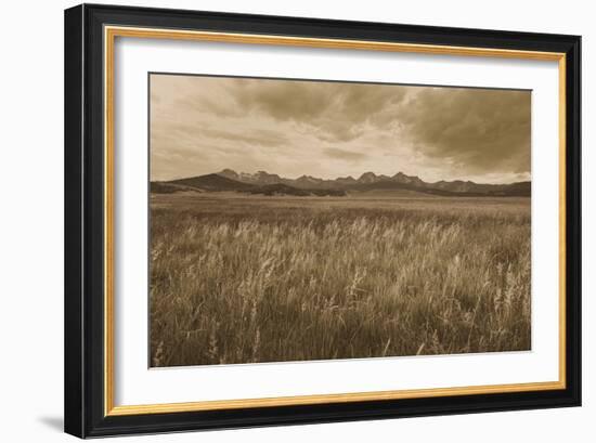 Sawtooth Mountains Idaho II Dark-Alan Majchrowicz-Framed Art Print