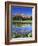 Sawtooth Mountains Reflected in Fourth of July Lake, Idaho, USA-Rob Tilley-Framed Photographic Print