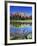 Sawtooth Mountains Reflected in Fourth of July Lake, Idaho, USA-Rob Tilley-Framed Photographic Print