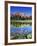 Sawtooth Mountains Reflected in Fourth of July Lake, Idaho, USA-Rob Tilley-Framed Photographic Print