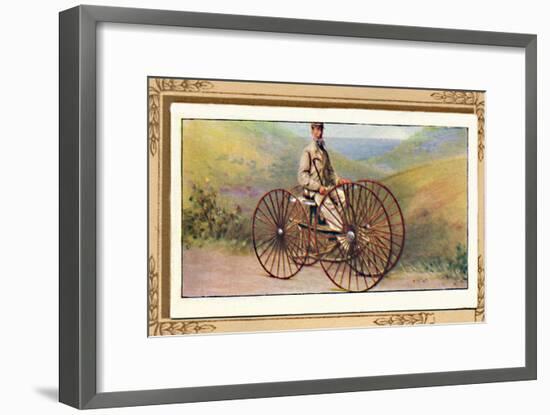 'Sawyer's Velocipede', 1939-Unknown-Framed Giclee Print