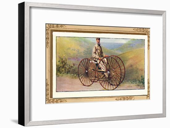 'Sawyer's Velocipede', 1939-Unknown-Framed Giclee Print