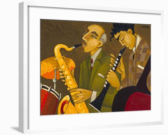 Sax & Clarinet!-Marsha Hammel-Framed Giclee Print