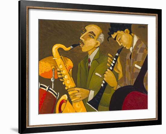 Sax & Clarinet!-Marsha Hammel-Framed Giclee Print