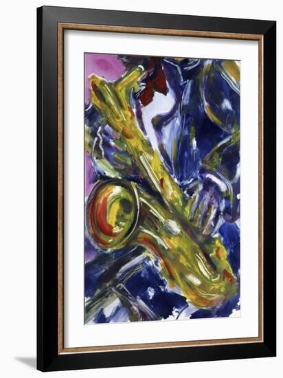 Sax Essence-Gil Mayers-Framed Giclee Print