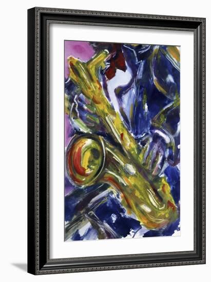 Sax Essence-Gil Mayers-Framed Giclee Print