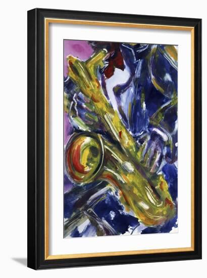 Sax Essence-Gil Mayers-Framed Giclee Print