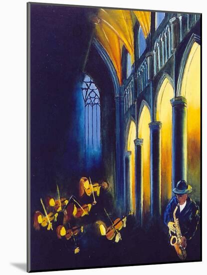 sax violins-Pol Ledent-Mounted Art Print