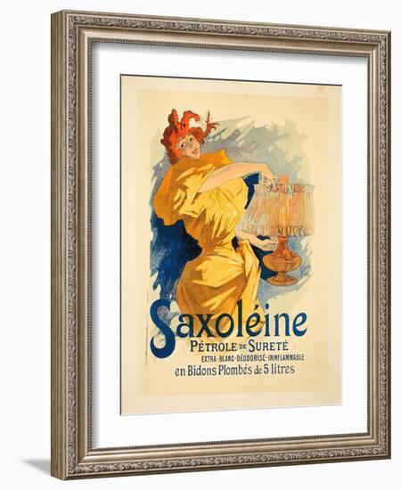 Saxoléine, 1896-Jules Chéret-Framed Giclee Print