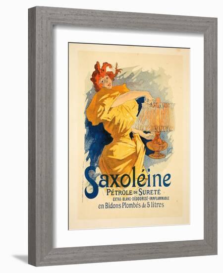 Saxoléine, 1896-Jules Chéret-Framed Giclee Print