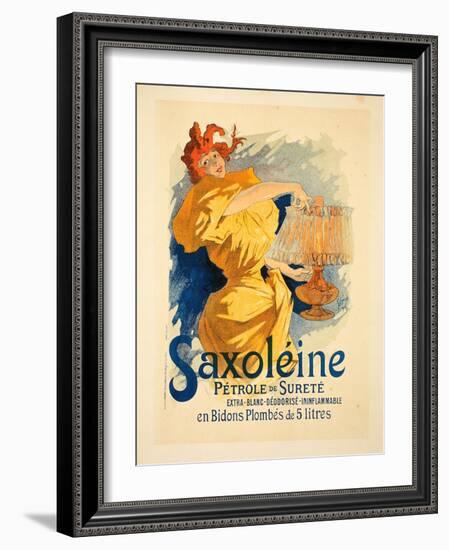 Saxoléine, 1896-Jules Chéret-Framed Giclee Print