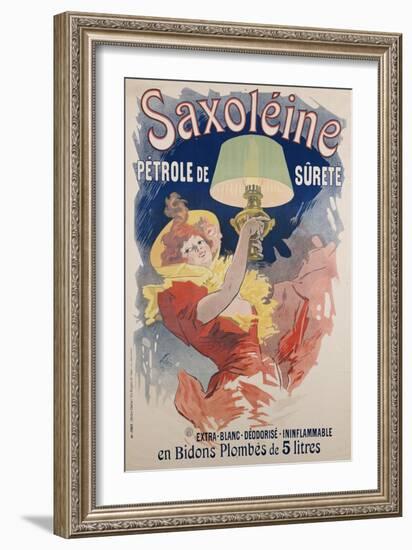 Saxoleine, 1901-Jules Chéret-Framed Giclee Print