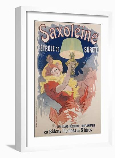 Saxoleine, 1901-Jules Chéret-Framed Giclee Print