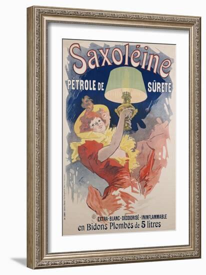 Saxoleine, 1901-Jules Chéret-Framed Giclee Print