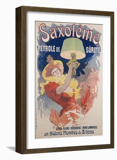 Saxoleine, 1901-Jules Chéret-Framed Giclee Print