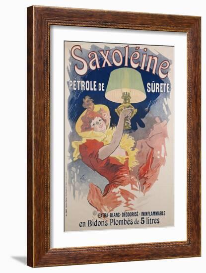 Saxoleine, 1901-Jules Chéret-Framed Giclee Print