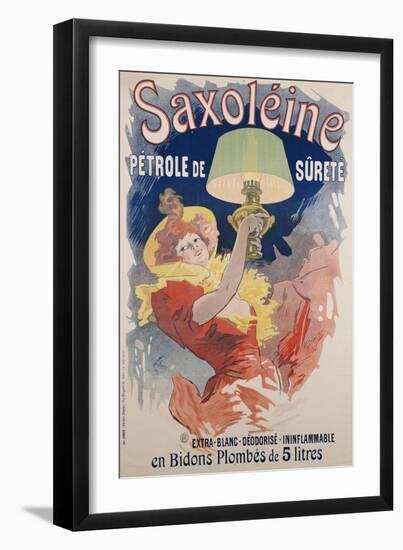 Saxoleine, 1901-Jules Chéret-Framed Giclee Print