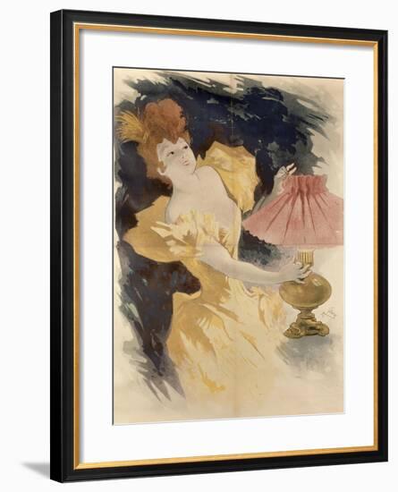 Saxoleine-Jules Chéret-Framed Giclee Print