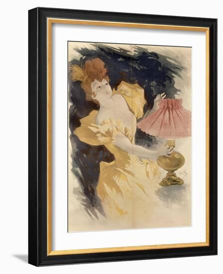 Saxoleine-Jules Chéret-Framed Giclee Print