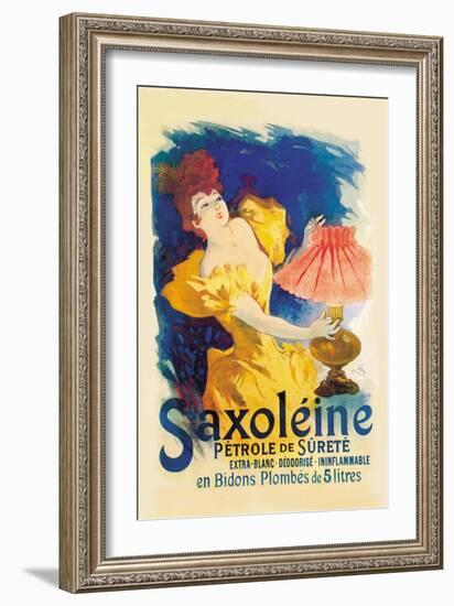 Saxoleine-Jules Chéret-Framed Art Print