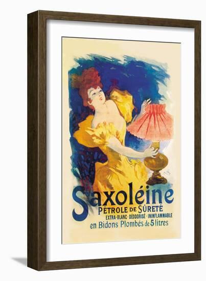 Saxoleine-Jules Chéret-Framed Art Print