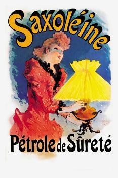 Saxoline, Petrole de Surete' Art Print - Jules Ch?ret | Art.com