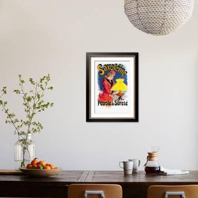 Saxoline, Petrole de Surete' Art Print - Jules Ch?ret | Art.com