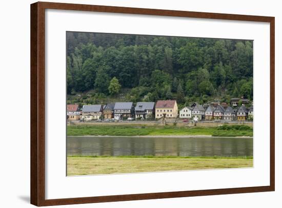 Saxon Switzerland, Saxony, German-Martin Zwick-Framed Photographic Print