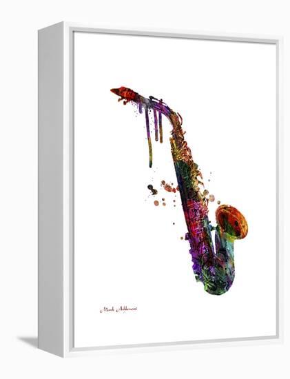 Saxophone 2-Mark Ashkenazi-Framed Premier Image Canvas