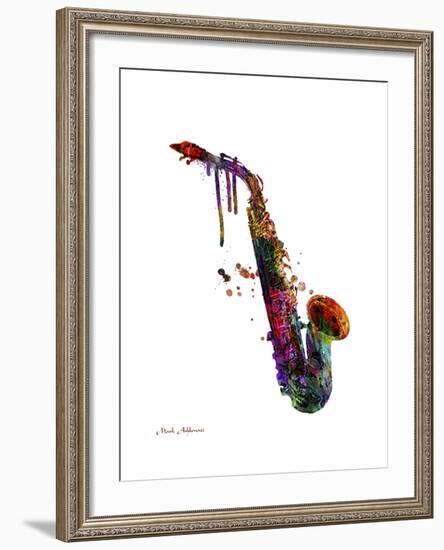 Saxophone 2-Mark Ashkenazi-Framed Giclee Print