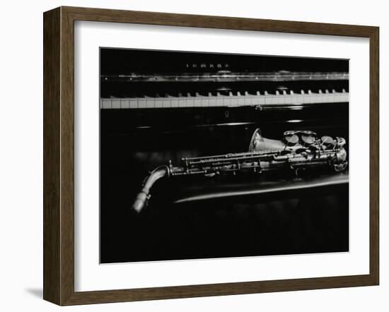 Saxophone and Piano, the Fairway, Welwyn Garden City, Hertfordshire, 7 May 2000-Denis Williams-Framed Photographic Print