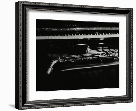 Saxophone and Piano, the Fairway, Welwyn Garden City, Hertfordshire, 7 May 2000-Denis Williams-Framed Photographic Print