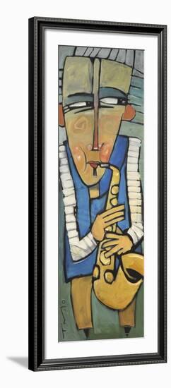 Saxophone Player-Tim Nyberg-Framed Giclee Print