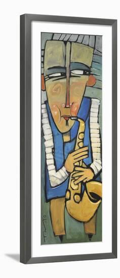 Saxophone Player-Tim Nyberg-Framed Giclee Print