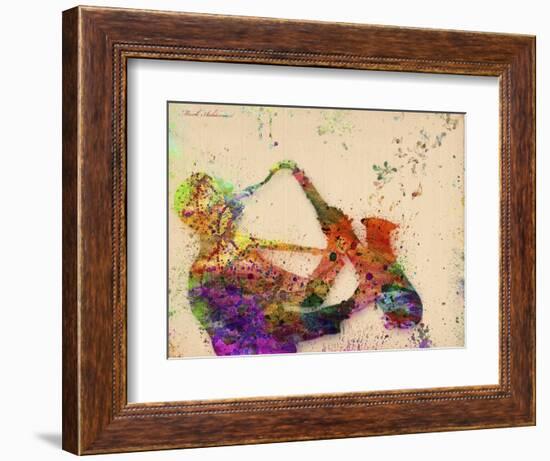 Saxophone-Mark Ashkenazi-Framed Giclee Print