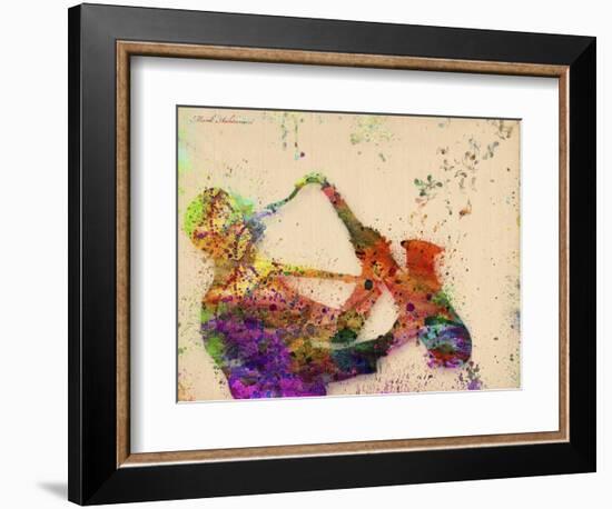 Saxophone-Mark Ashkenazi-Framed Giclee Print