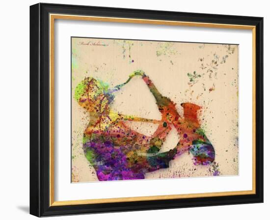 Saxophone-Mark Ashkenazi-Framed Giclee Print