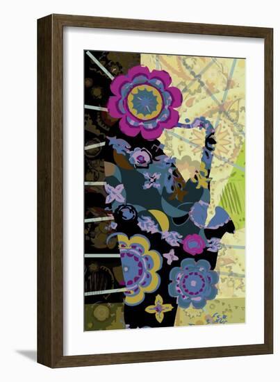 Saxophone-Teofilo Olivieri-Framed Giclee Print