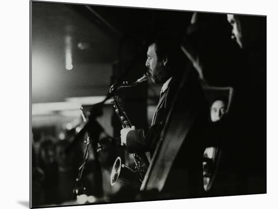 Saxophonist Bob Sydor Playing at the Torrington Jazz Club, Finchley, London, 1988-Denis Williams-Mounted Photographic Print