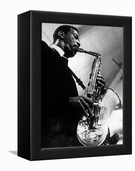 Saxophoniste Ornette Coleman C. 1959-null-Framed Stretched Canvas