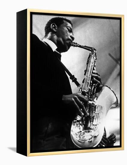 Saxophoniste Ornette Coleman C. 1959-null-Framed Stretched Canvas