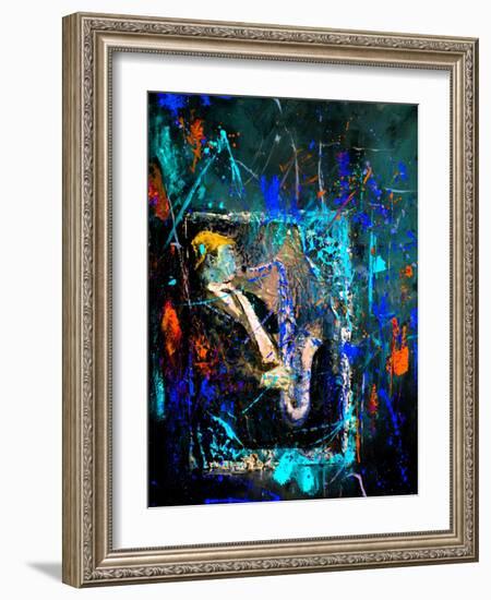 Saxyfolly-Pol Ledent-Framed Art Print