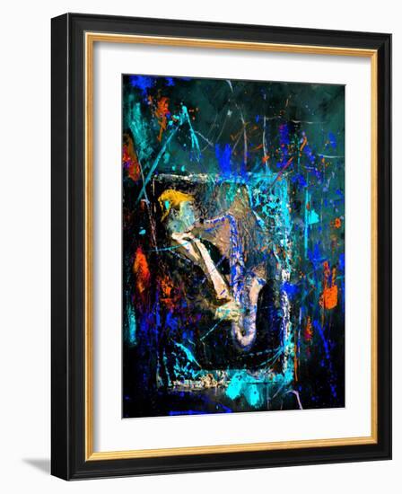 Saxyfolly-Pol Ledent-Framed Art Print