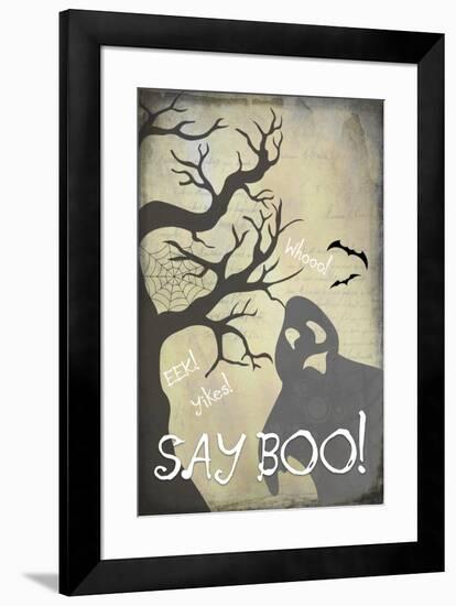 Say Boo 01-LightBoxJournal-Framed Giclee Print