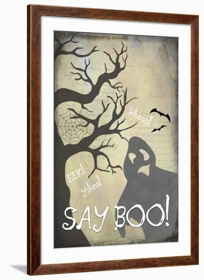 Say Boo 01-LightBoxJournal-Framed Giclee Print