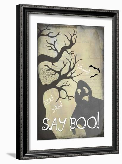 Say Boo 01-LightBoxJournal-Framed Giclee Print