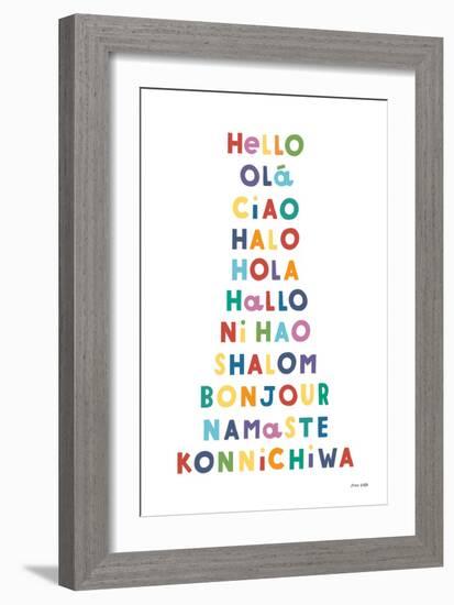 Say Hello-Ann Kelle-Framed Art Print