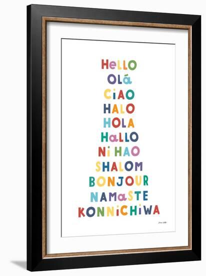 Say Hello-Ann Kelle-Framed Art Print